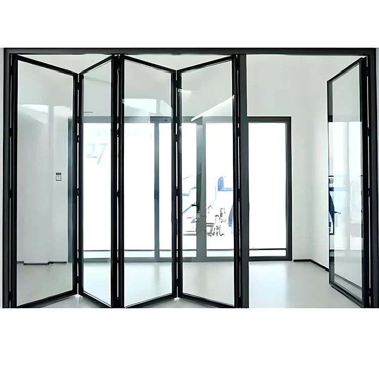 Sistema de porta dobrável para serviços pesados Sistema de porta dobrável para serviços pesados
