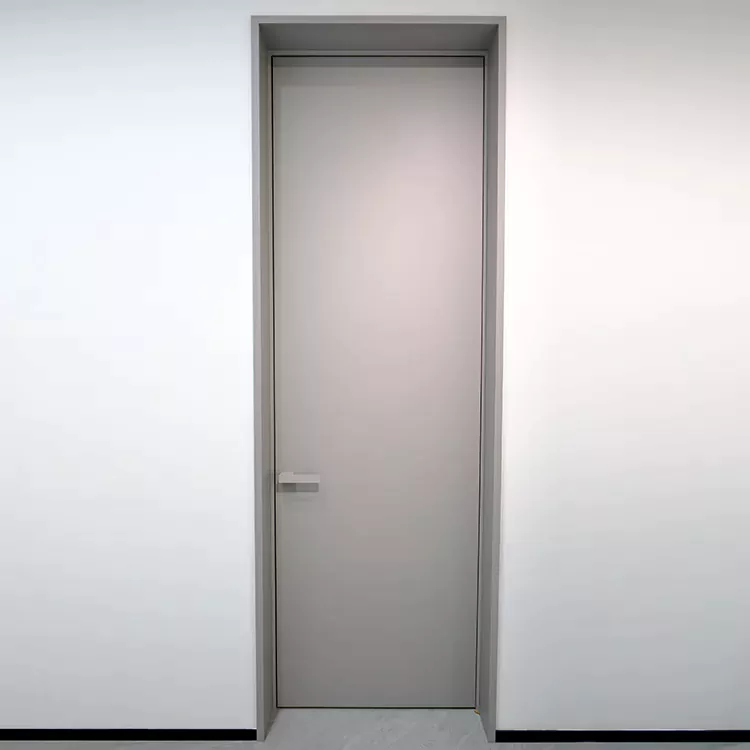 Porta giratória interior minimalista