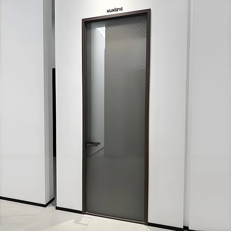 Porta interna de vidro temperado